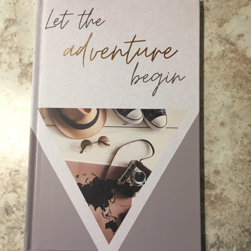 $5 ADD ON "Let the Adventure Begin" Travel Journal - NEW!